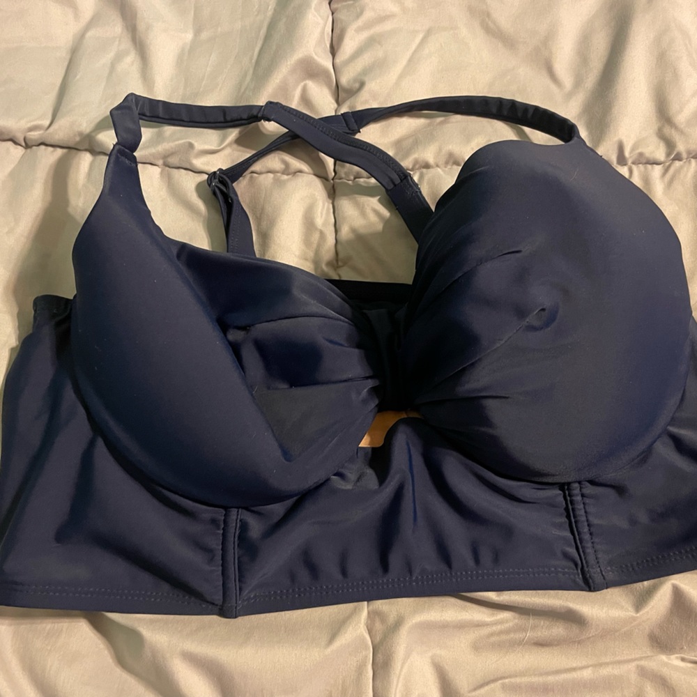Black Swim Top